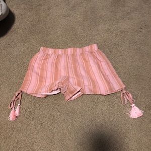 Pink shorts